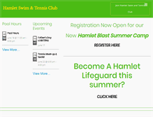 Tablet Screenshot of hamletpool.org